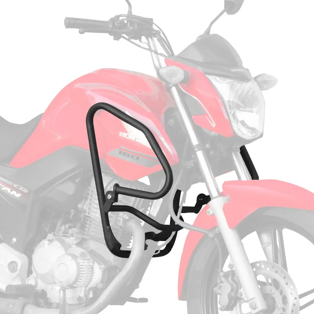 Protetor de Carenagem para Honda CG 160 Titan e Fan 2016 a 2023 | Proteção Reforçada