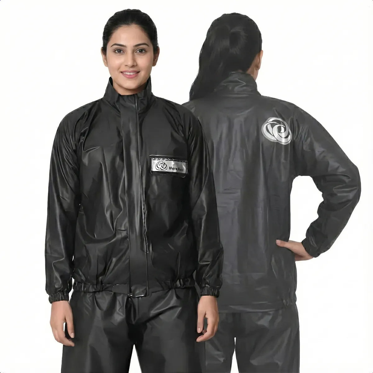 Capa de Chuva PVC Impermeável para Motoqueiro e Motoboy | Emborrachada e Resistente