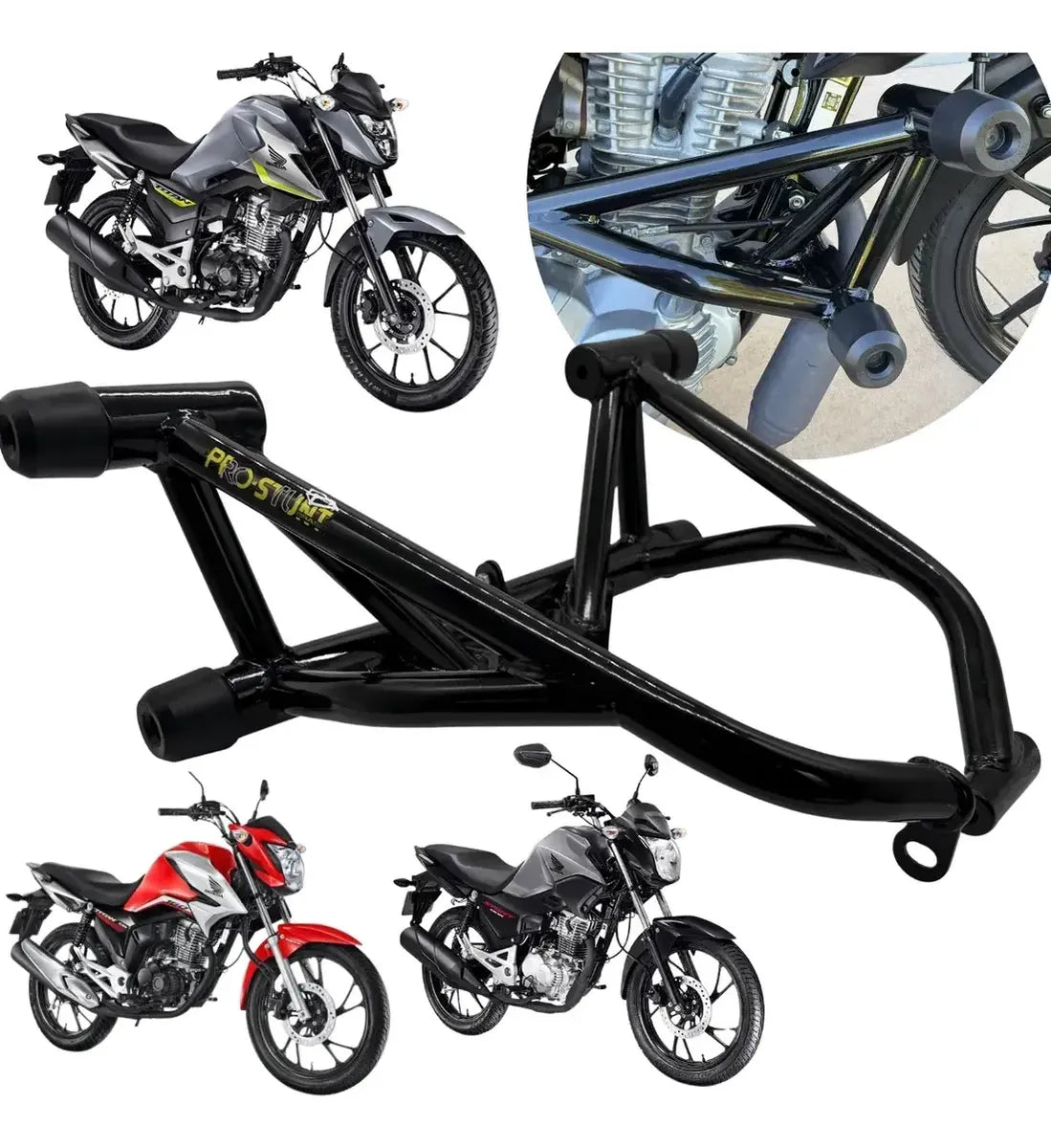 Protetor de Motor e Carenagem para Titan 160, Fan 160 e Start 160 | 2016 a 2027