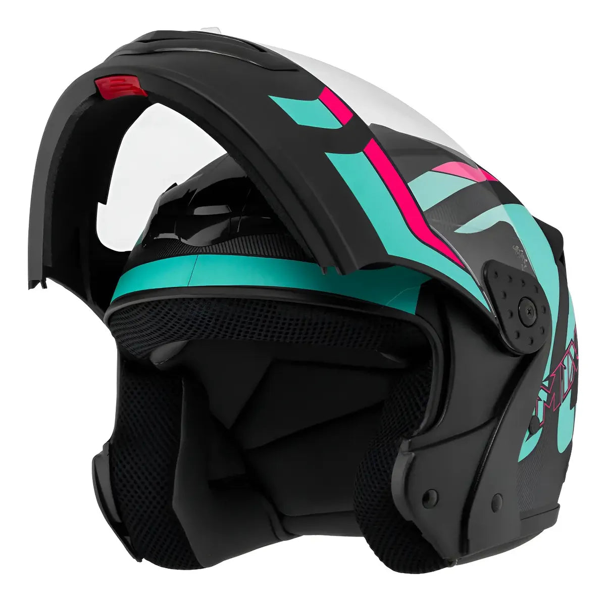 Capacete Robocop Escamoteável Mixs Gladiator Delta | Modular Fechado com Viseira Interna