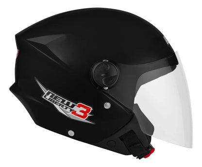 Capacete Aberto Pro Tork New Liberty 3 com Viseira | Segurança, Conforto e Leveza para Motociclistas