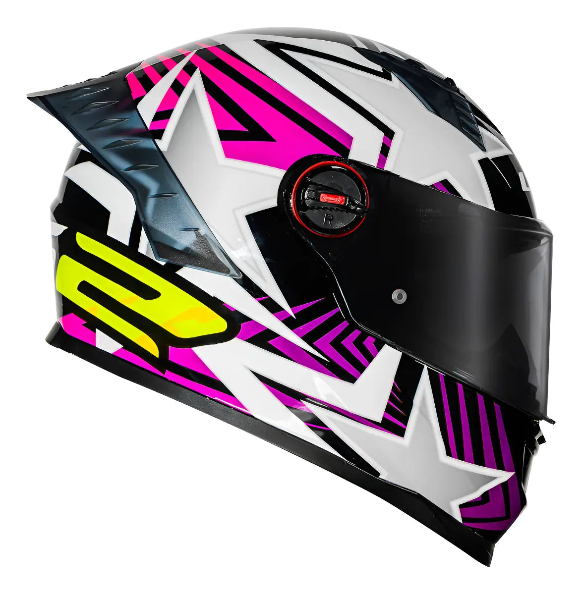 Capacete LS2 Classic Pro Estellar Rosa Tamanho 54 | Segurança, Conforto e Estilo Feminino