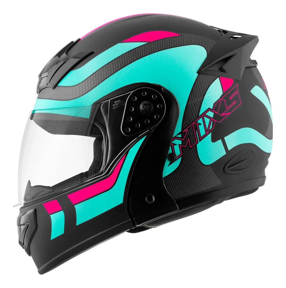 Capacete Robocop Escamoteável Mixs Gladiator Delta | Modular Fechado com Viseira Interna