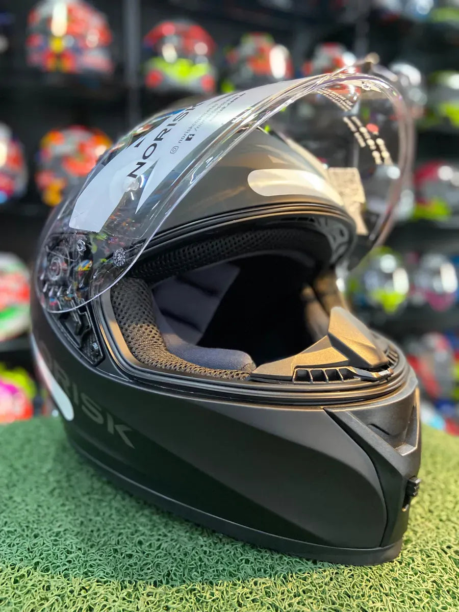 Capacete Norisk Flow Com Viseira Extra + Spoiler | Novas Cores