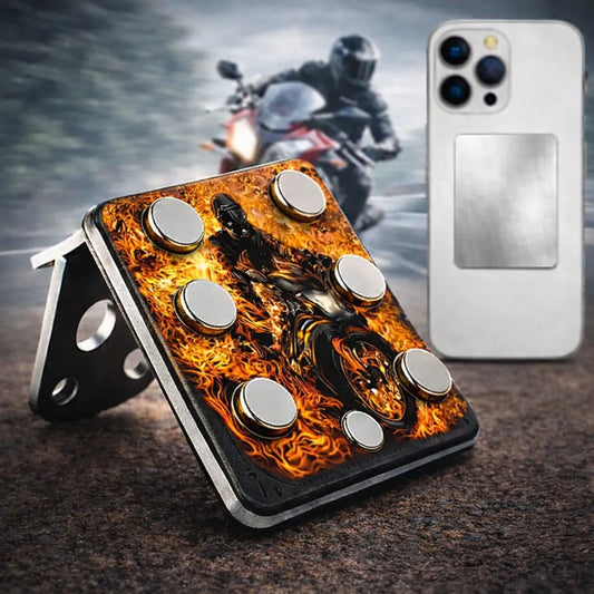 Suporte Celular Moto Magnetico Imã Extra Forte Motoboy Gps