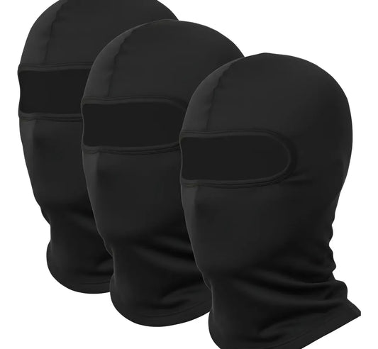 Kit 3 Capuz Balaclava Motoqueiro Frio Vento Proteção Facial