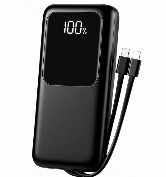Power Bank 20.000mAh Turbo 22,5W Carregamento Rápido Universal para iPhone, Samsung, Xiaomi e Motorola