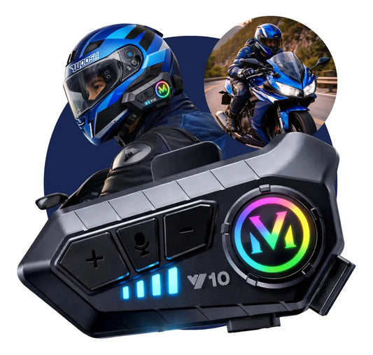 Intercomunicador Bluetooth para Capacete Woosh | Música, GPS e Chamadas Sem Fio