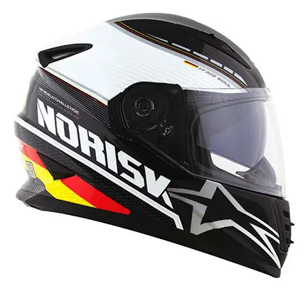 Capacete Norisk FF302 Soul Grand Prix Germany | Fechado, Seguro e Confortável