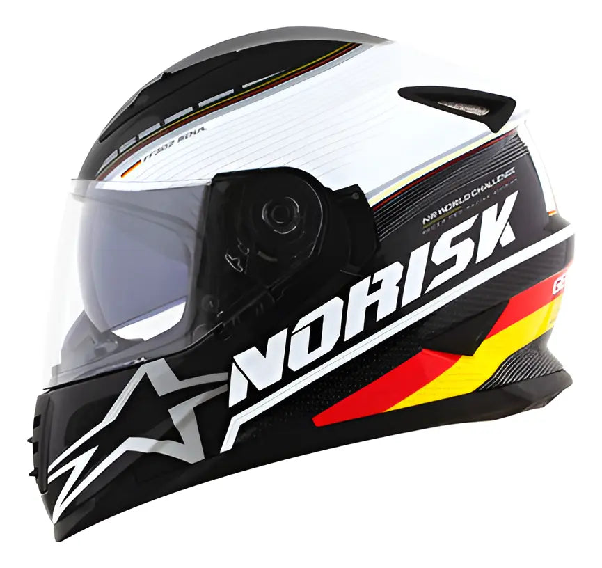 Capacete Norisk FF302 Soul Grand Prix Germany | Fechado, Seguro e Confortável