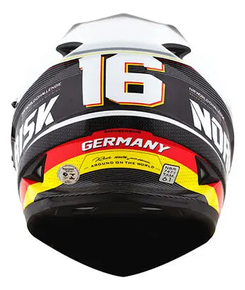 Capacete Norisk FF302 Soul Grand Prix Germany | Fechado, Seguro e Confortável